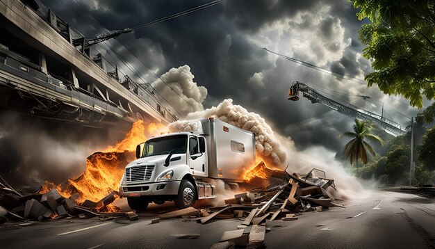1. Title: Breaking News: Dozens Injured as Truck Slams into Israel Bus Stop - Live Updates